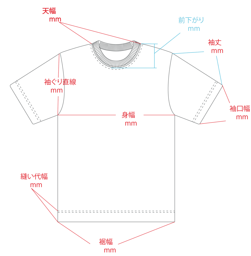 寸法（前）